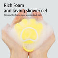 Silicone Pet Bath Brush with Shampoo Dispenser - Yellow - view 5