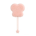 Silicone Pet Brush for Grooming and Furniture Hair Removal - Pink
