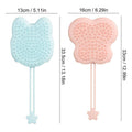 Silicone Pet Brush for Grooming and Furniture Hair Removal - Pink - view 4