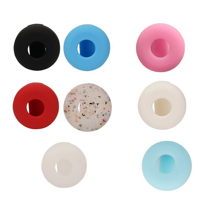 Silicone Pet Collar Case for AirTag - Clear Speckled - view 3