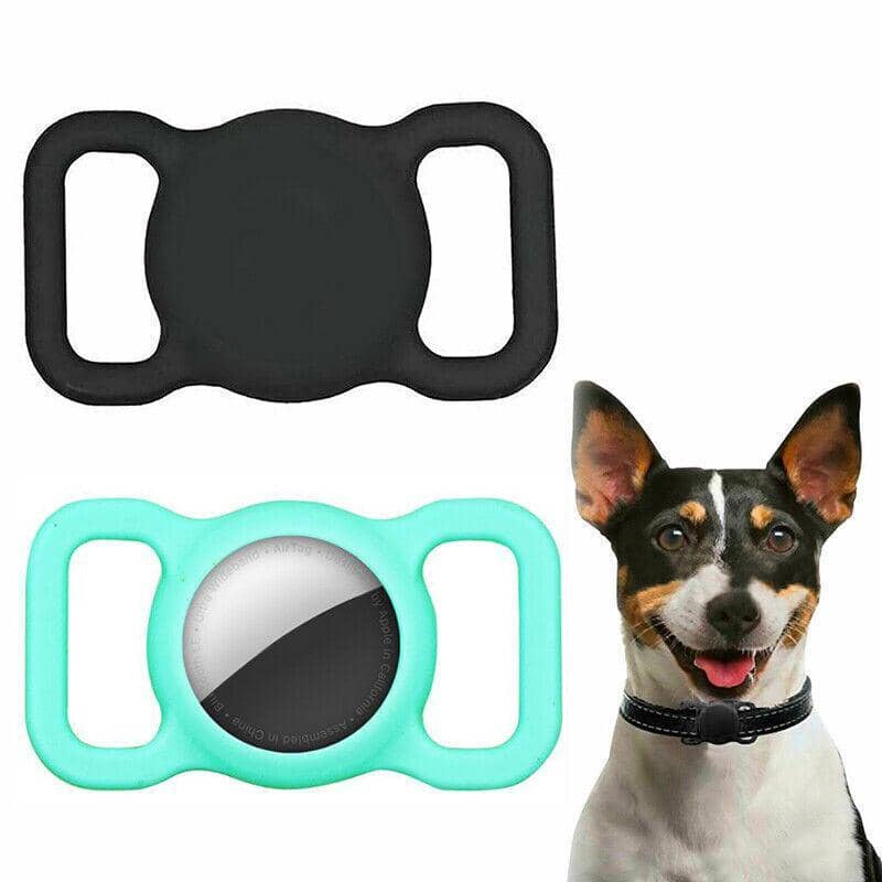 Silicone Pet Collar Case for AirTag - Light Purple - view 5