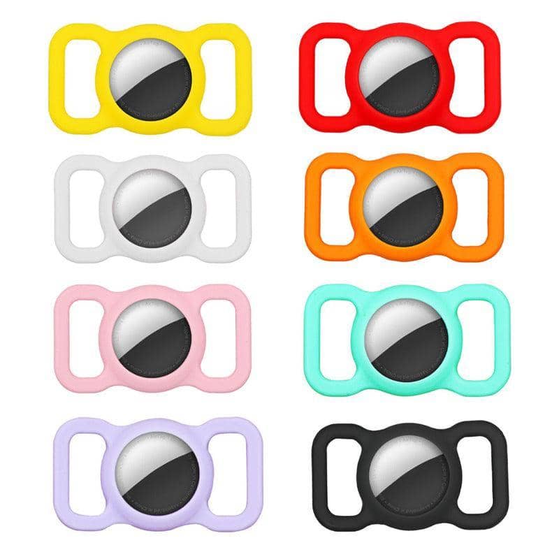 Silicone Pet Collar Case for AirTag - Pink - view 3