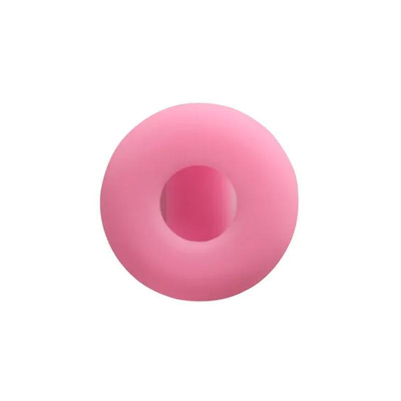 Silicone Pet Collar Case for AirTag - Pink Glow in the Dark