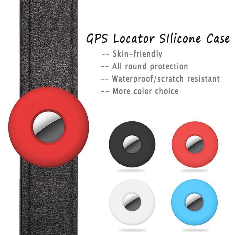 Silicone Pet Collar Case for AirTag - Sky Blue - view 5