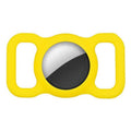 Silicone Pet Collar Case for AirTag - Yellow