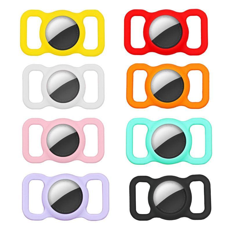 Silicone Pet Collar Case for AirTag - Yellow - view 3