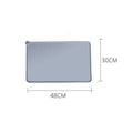 Silicone Pet Feeding Mat for Dog and Cat Food Bowls - Blue - view 3