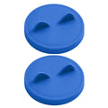 Silicone Pet Food Can Lids, Pack of 2 - Royal Blue