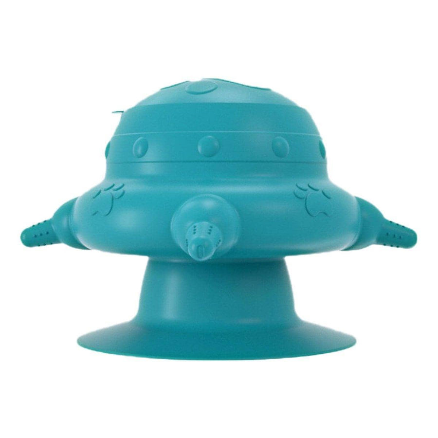 Silicone Pet Milk Feeder for Puppies and Kittens - Teal Blue