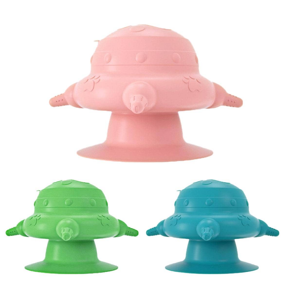 Silicone Pet Milk Feeder for Puppies and Kittens - Teal Blue - view 3
