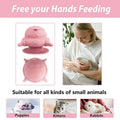 Silicone Pet Milk Feeder for Puppies and Kittens - Teal Blue - view 5