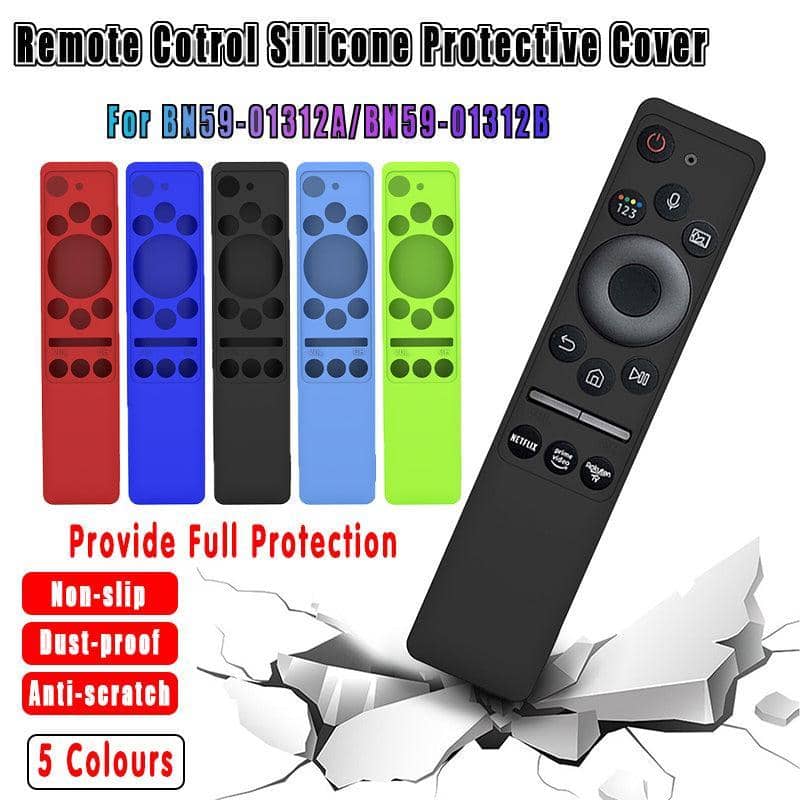 Silicone Remote Control Cover for Samsung Smart TV BN59-01312A/01312B - Blue - view 2