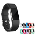 Silicone Replacement Band for Fitbit Charge 2, Small (14-18.5 cm Wrist) - Red - view 3