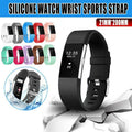 Silicone Replacement Band for Fitbit Charge 2, Small (14-18.5 cm Wrist) - Sky Blue - view 2