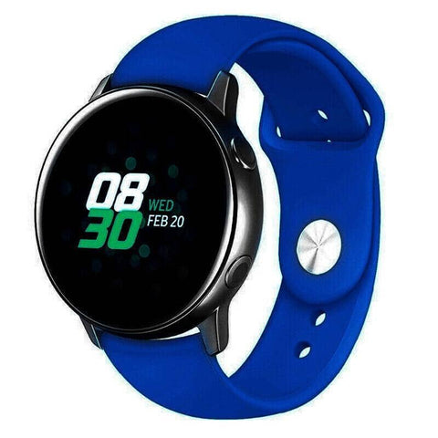 Silicone Replacement Watch Band 22 mm - Blue