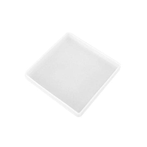 Silicone Resin Coaster Casting Mould - Large Square (10.7 cm)