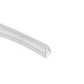 Silicone Seal Strip, Clear U Shape - 1.2 cm Wide, 100 cm Long