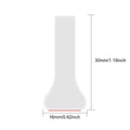 Silicone Shower Water Barrier Self Adhesive Bathroom Strip - 300 cm, White - view 3