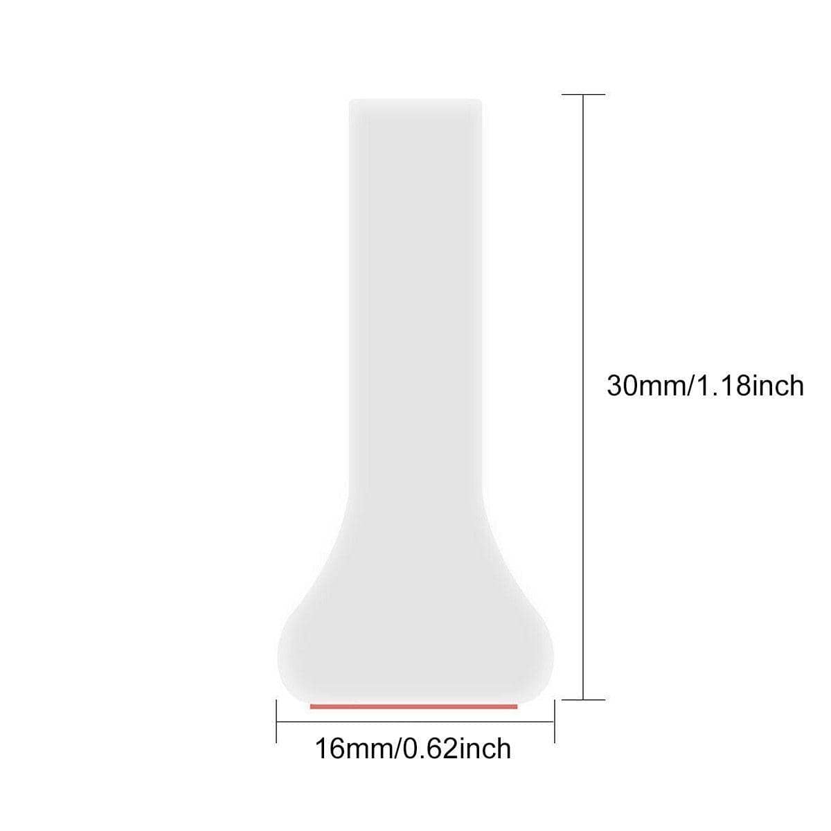 Silicone Shower Water Barrier Self Adhesive Bathroom Strip - 300 cm, White - view 3