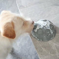Silicone Slow Feeder Pet Bowl for Dogs and Cats - Grey - view 5