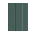 Silicone Smart Cover Case for iPad Mini 4 with Pencil Holder - Dark Green