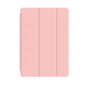 Silicone Smart Cover Case for iPad Mini 4 with Pencil Holder - Pink