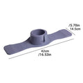 Silicone Sofa and Car Armrest Cup Holder Tray - Brown - view 4