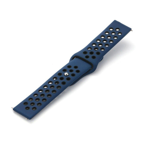 Silicone Sports Watch Band for Samsung, Huawei and Huami - 20 mm, Blue