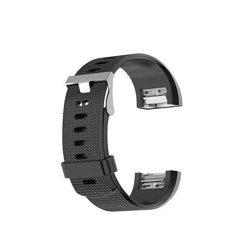 Silicone Sports Watch Strap for Fitbit Charge 2 - White, Large (15.5-21.6 cm) - view 14