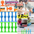Silicone Suction Cup Throwing Darts Game, Pack of 12
