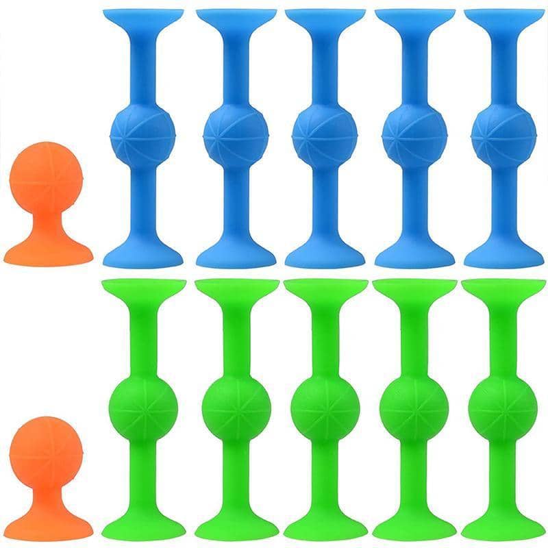 Silicone Suction Cup Throwing Darts Game, Pack of 12 - view 2