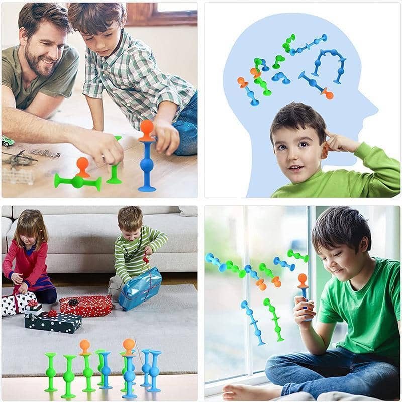 Silicone Suction Cup Throwing Darts Game, Pack of 12 - view 4
