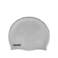 Silicone Swimming Cap, Waterproof Unisex Swim Hat - Grey