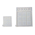 Silicone Tic-Tac-Toe Game Board Resin Mould - Large, 250 x 213 mm - view 3