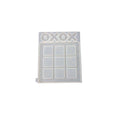 Silicone Tic-Tac-Toe Game Board Resin Mould - Small, 128 x 113 mm