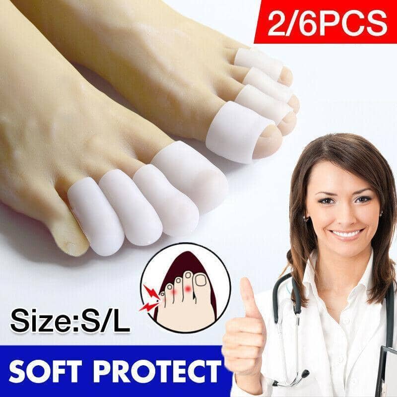 Silicone Toe Sleeves - Small, 2 Pack - view 2