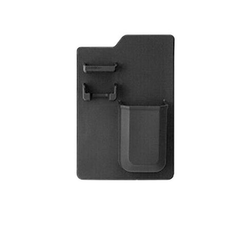 Silicone Toothbrush Holder for Shower Storage - Black
