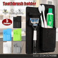 Silicone Toothbrush Holder for Shower Storage - Blue - view 2