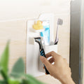 Silicone Toothbrush Holder for Shower Storage - Blue - view 5