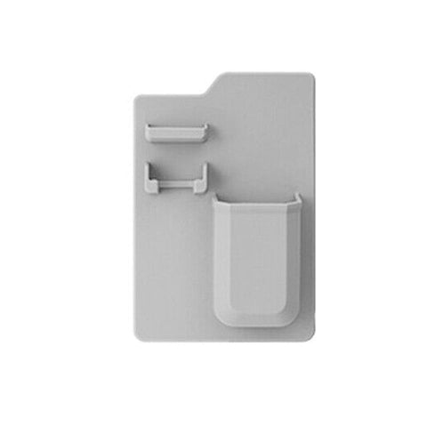 Silicone Toothbrush Holder for Shower Storage - Grey