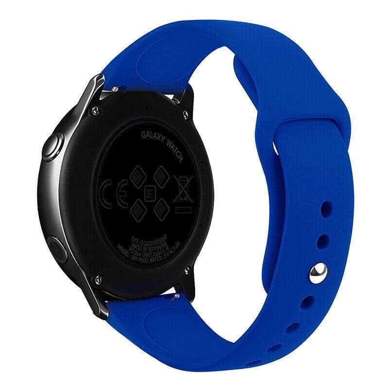 Silicone Watch Band, 20 mm Strap Width - Royal Blue