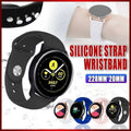 Silicone Watch Band, 20 mm Strap Width - Royal Blue - view 2