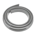Silicone Water Barrier Strip for Bathroom - 200 cm, Grey