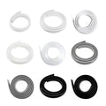 Silicone Water Barrier Strip for Bathroom - 200 cm, Grey - view 3