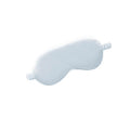 Silk Sleep Eye Mask with Elastic Strap - Pale Blue