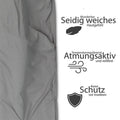 Silky Sleeping Bag Liner for Camping and Travel - Navy Blue, 75 x 210 cm - view 4