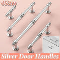 Silver Cabinet Drawer Handle - Single Hole, 57 mm Long - view 2