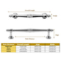 Silver Cabinet Drawer Handle - Single Hole, 57 mm Long - view 3