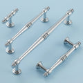 Silver Cabinet Drawer Handle - Single Hole, 57 mm Long - view 5