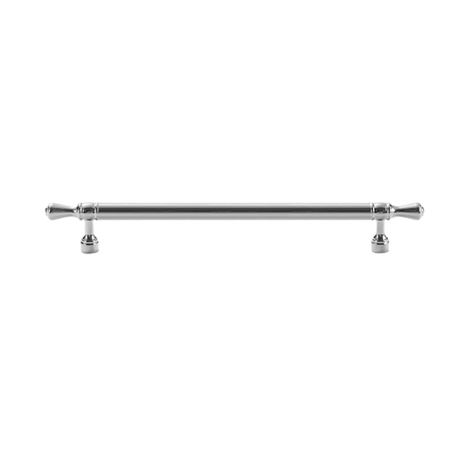 Silver Cabinet Handle, Copper - 160 mm Hole Spacing